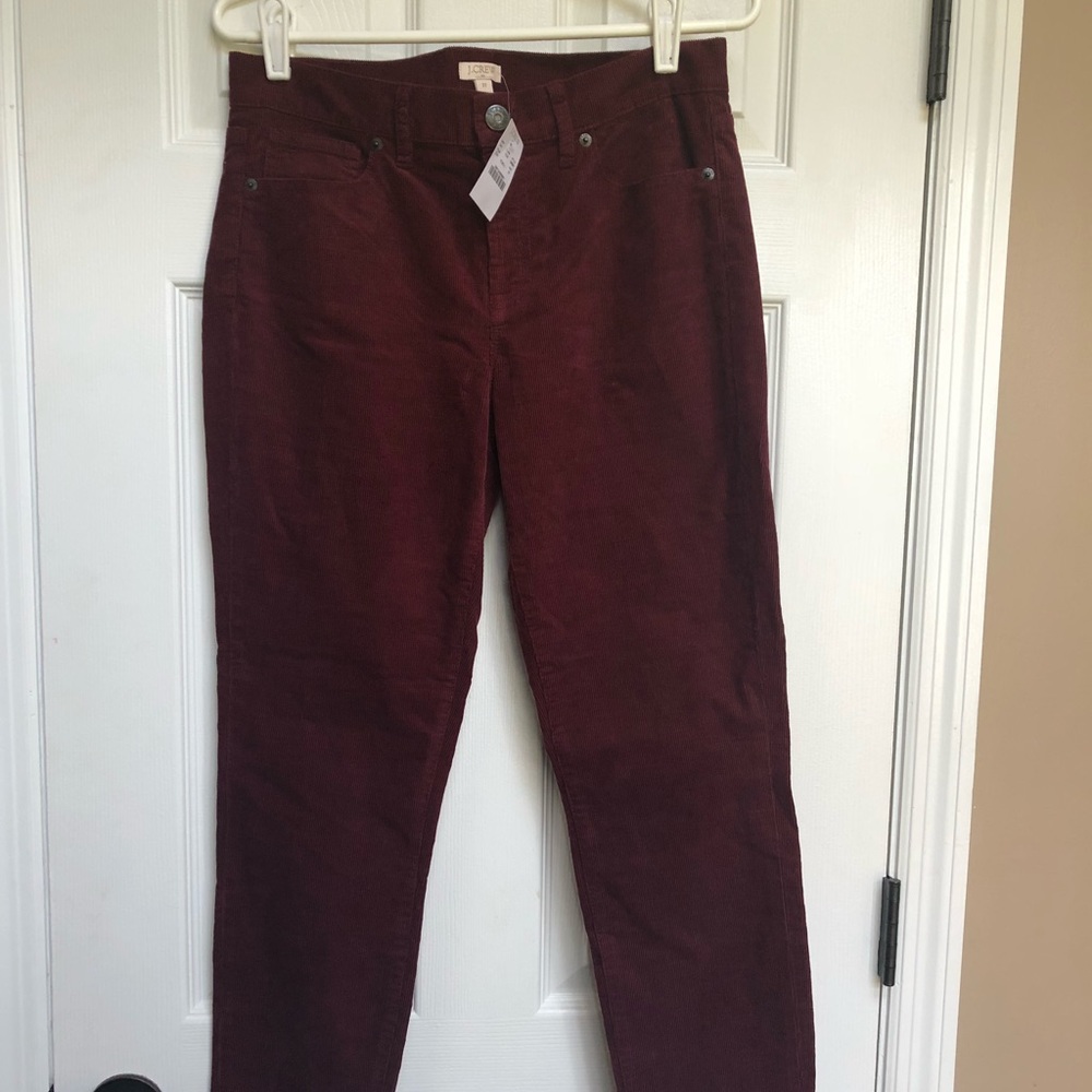 J Crew Corduroy Skinny Pants